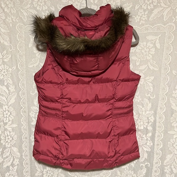Denver Hayes Fur Trim Puffer Vest - Picture 4 of 4